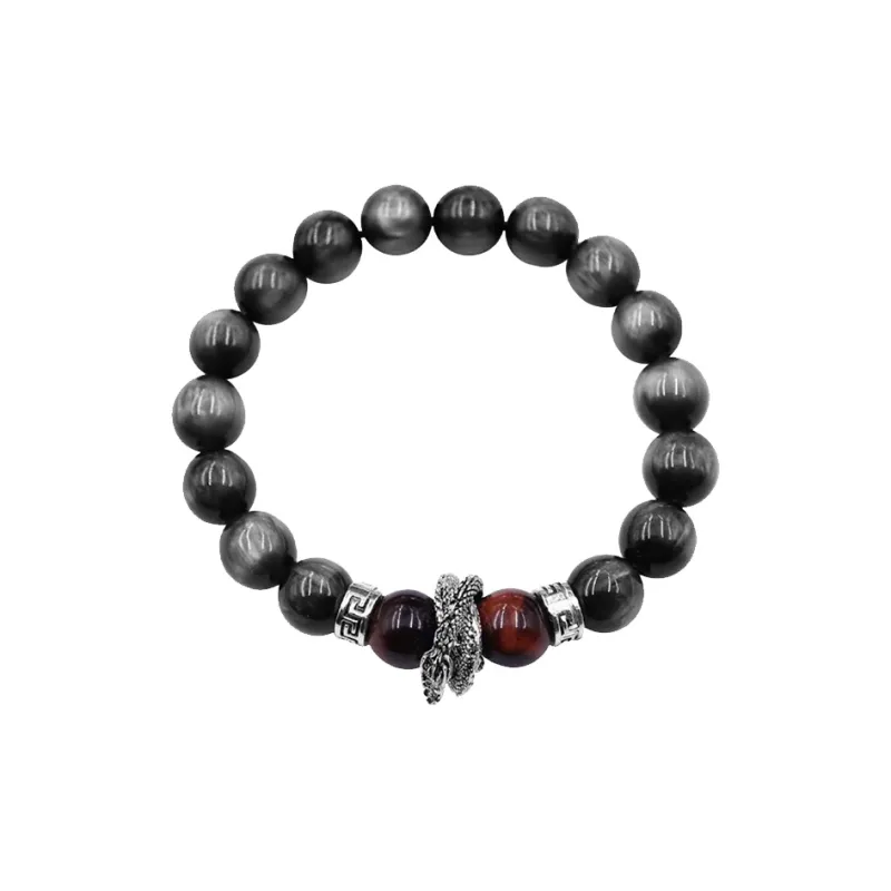 ASTAR HADES Tiger's Eye Stone Bracelets Unisex-0
