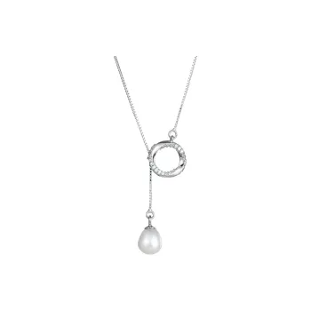 Yiru S925 Silver Freshwater Pearl Necklace & Chain Jewelry Accessories Women's
