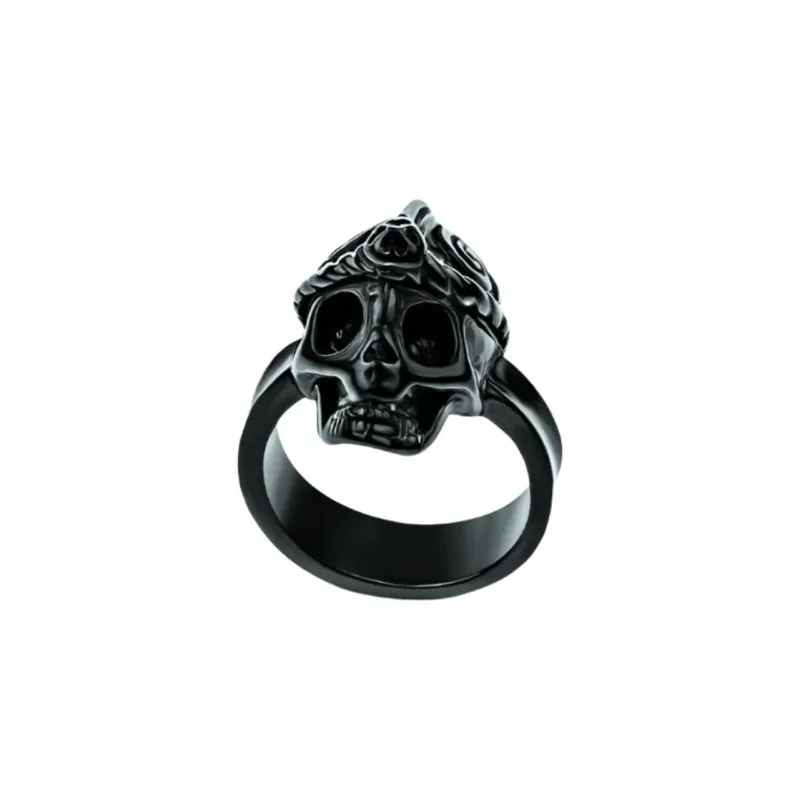 Folli Follie 925 Sterling Silver Rings Women's Black-0