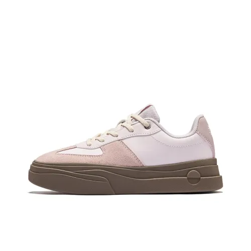 Erke Colorful 2.0 Wear Resistant Slip Resistant Low Top Skateboard Shoes Women's Dawn Pink Dusty Pink