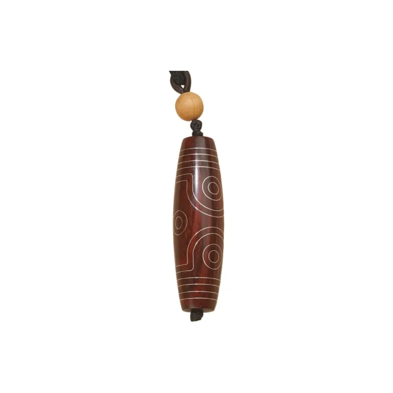 Kai Zhen Rosewood Precious Wood Pendants Unisex-14