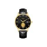 Black Belt Gold Case Black Dial (Box Included)