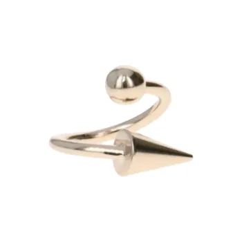 JUSTINE CLENQUET 24k Coated Rings Men's Gold