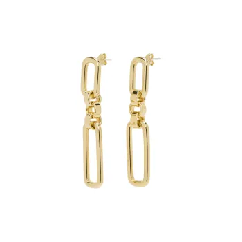 Laura Lombardi 14K Gold Brass Earrings Women's Gold