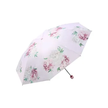 Heavenly Umbrella Double Layer Ultraviolet Sun Umbrella With Chinoiserie Design Dual Use Sunny And Elegant