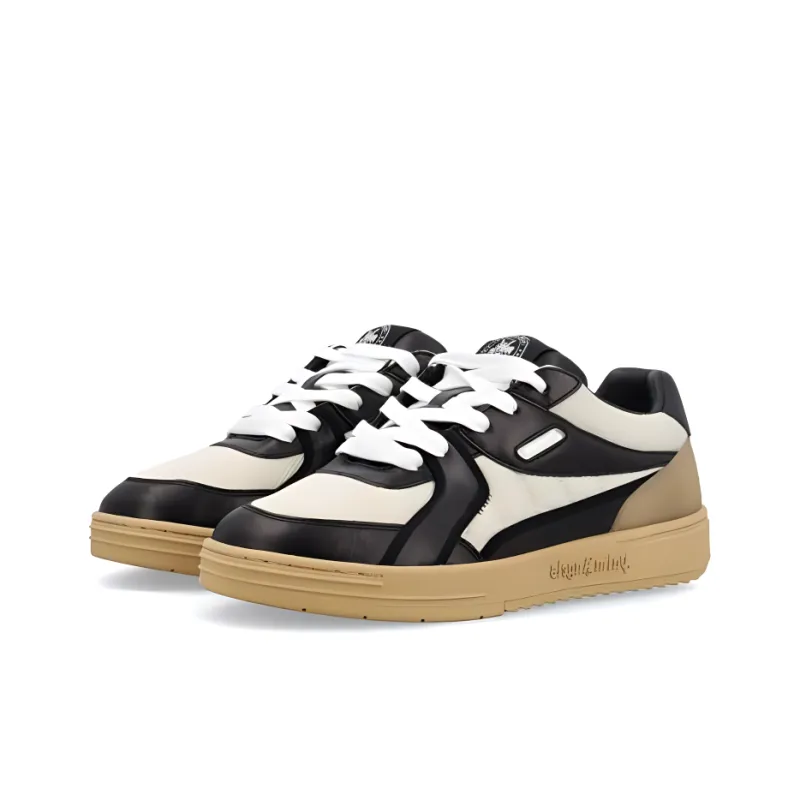 PALM ANGELS Palm University Sneaker White Black-2