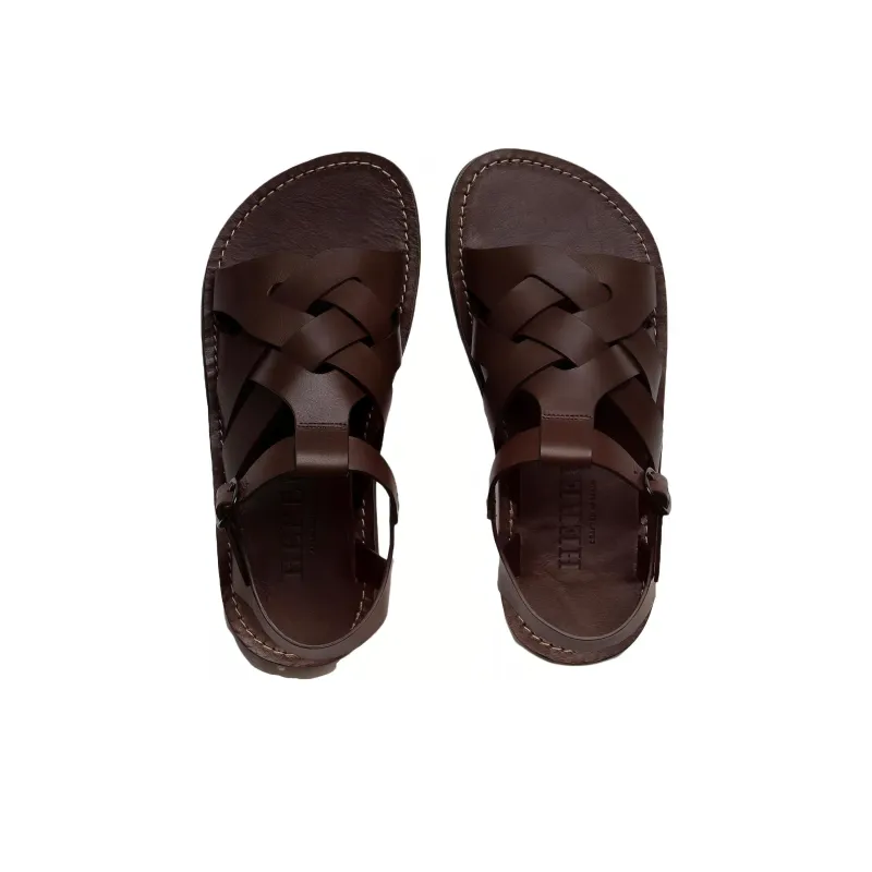 Hereu Beltra Strap Sandals Women's Dark Brown-3