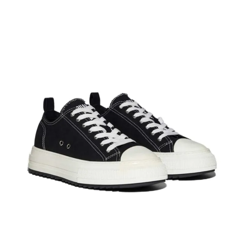 DSQUARED2 Flatform Sole Lace-up Sneakers-2