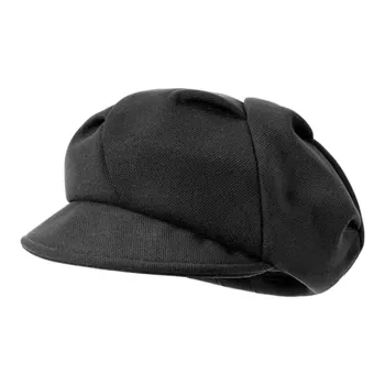 DUOLAN Polyester Berets Women's Black Ecru Khaki Coffee