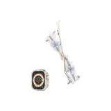 Plush Woven Drawstring[White Butterfly]Starry Hollow-Out Shell