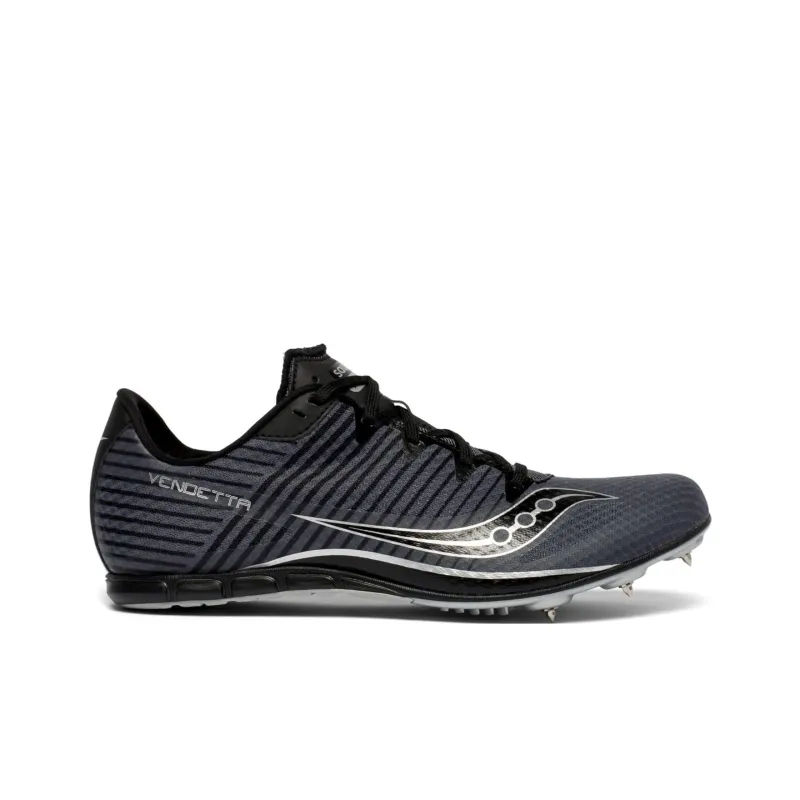 Saucony Anti-Slip Wear-Resistant Low-Top Running Shoes Men's Black-1