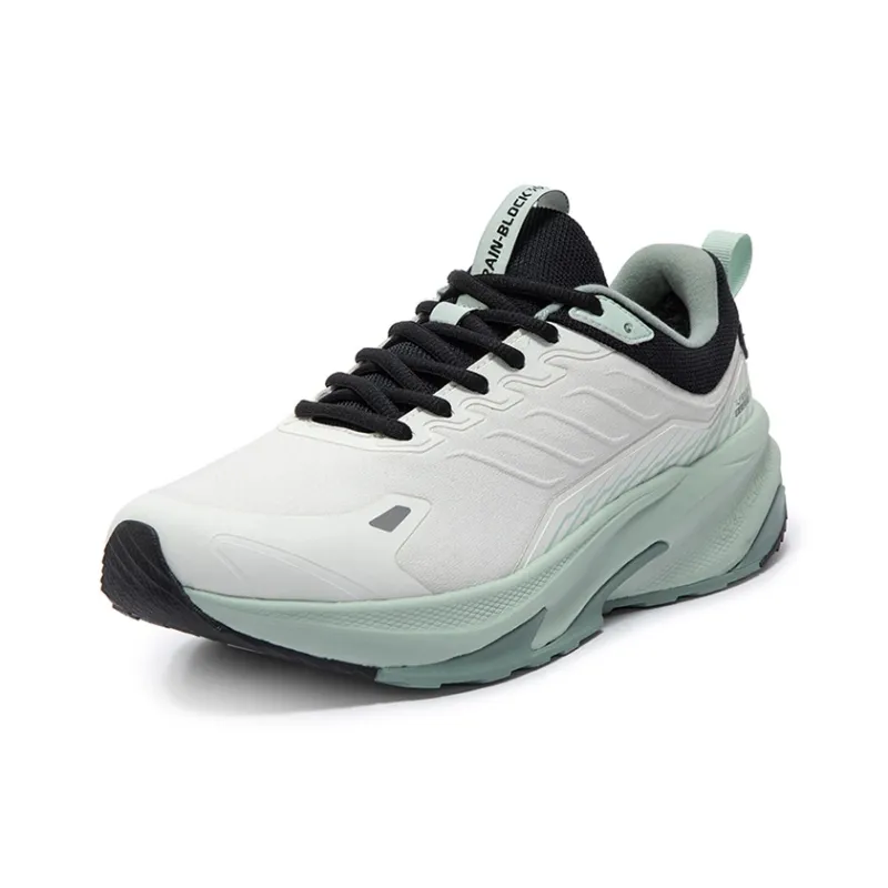 361° Mountain Rain Screens Cushioned Anti-Slip And Wear-Resistant Warm Low-Top Casual Running Shoes Men's White Green-1