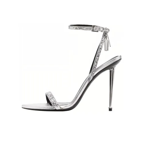 TOM FORD One Strap Sandals Women's Silver