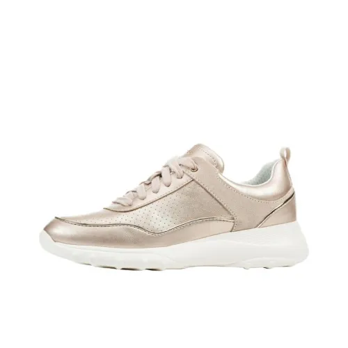 GEOX Alleniee Slip-Resistant Low-Top Casual Shoes Women's Light Gold