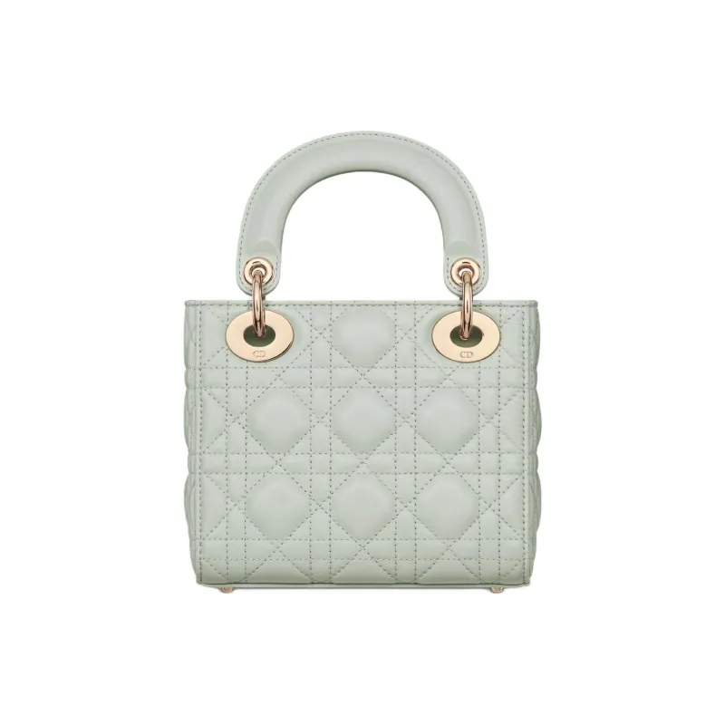 DIOR Lady Dior Lambskin Dior Bag Shoulder Bag Crossbody Bag Handbag Mini Women's Bright Green-2