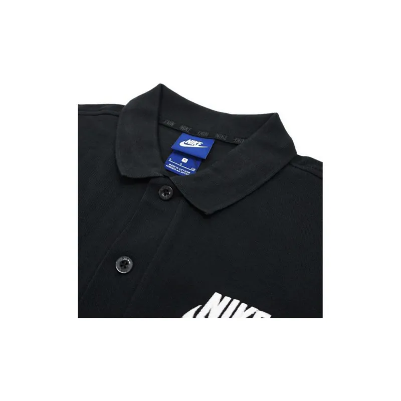 Nike Sports Life Collection Polo Shirt Men's Black-5