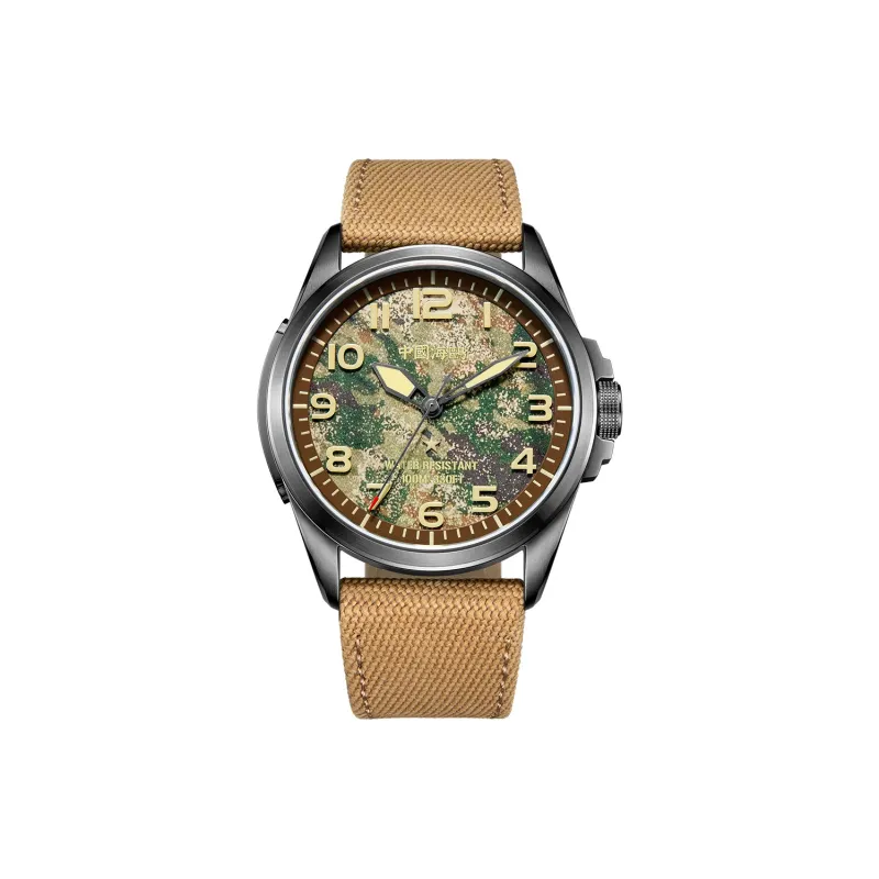 Sea Gull Ocean Automatic Mechanical Movement Nylon Strap Watch Men's Watches Green Dial-6