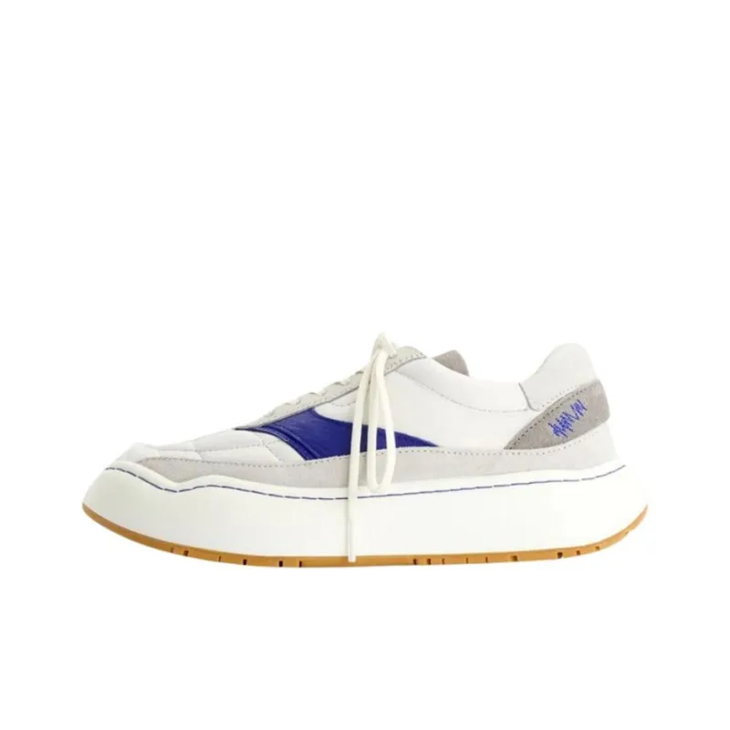 ADER ERROR Log Sneakers Slip Resistant Waterproof Low Top Casual Shoes Men's White-0