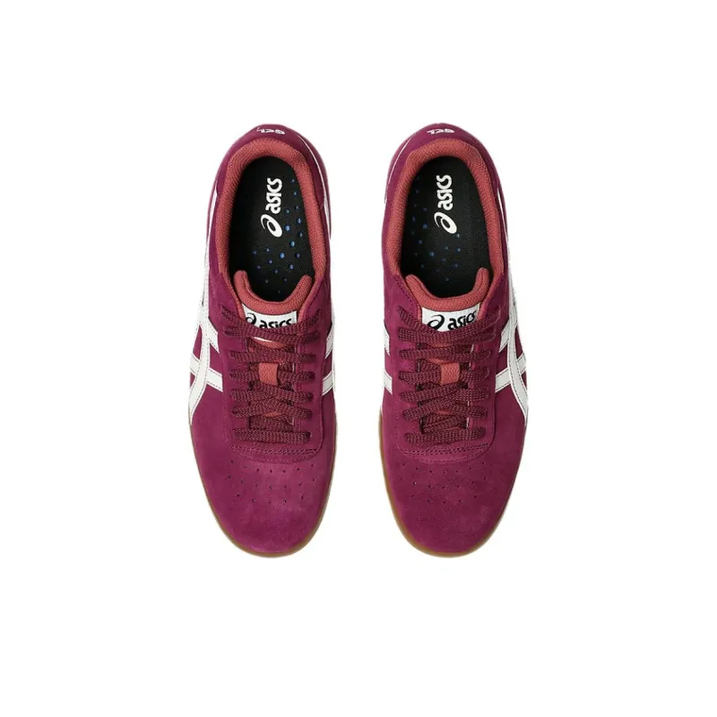 Asics Gel Vickka Pro Anti Slip Wear Resistant Low Top Skateboard Shoes Unisex Burgundy-4