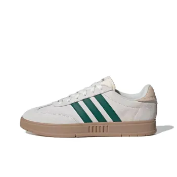 Adidas GRADAS Q4 Anti Slip Wear Resistant Low Top Skateboard Shoes Unisex Gray Brown Green
