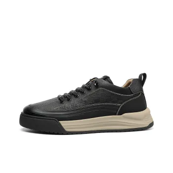 SEPTWOLVES Slip Resistant Cushioning Wear Resistant Low Top Skateboard Shoes Men's Versatile HD