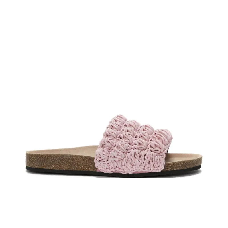JW Anderson Popcorn Leather Slides Women's-1