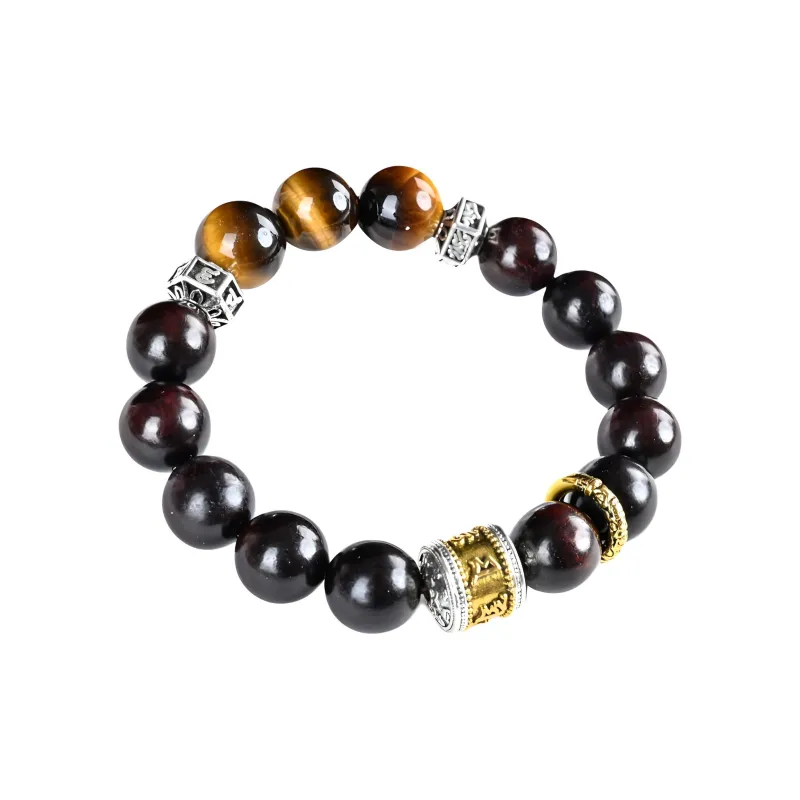 Magic Circle Pterocarpus Bracelets Unisex-1