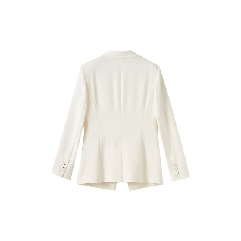 SHUIYUNJIAN Business Suit Women's Ivory White-1