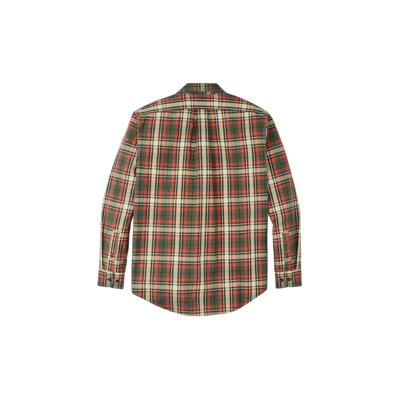 Filson FW24 Shirt Men's Caramel Red Plaid-1