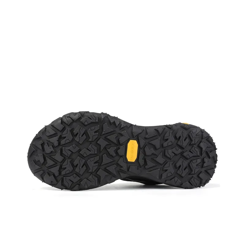 Camssoo Cushioned Slip Resistant Abrasion Resistant Low Top Trekking Shoes Men's Black-2
