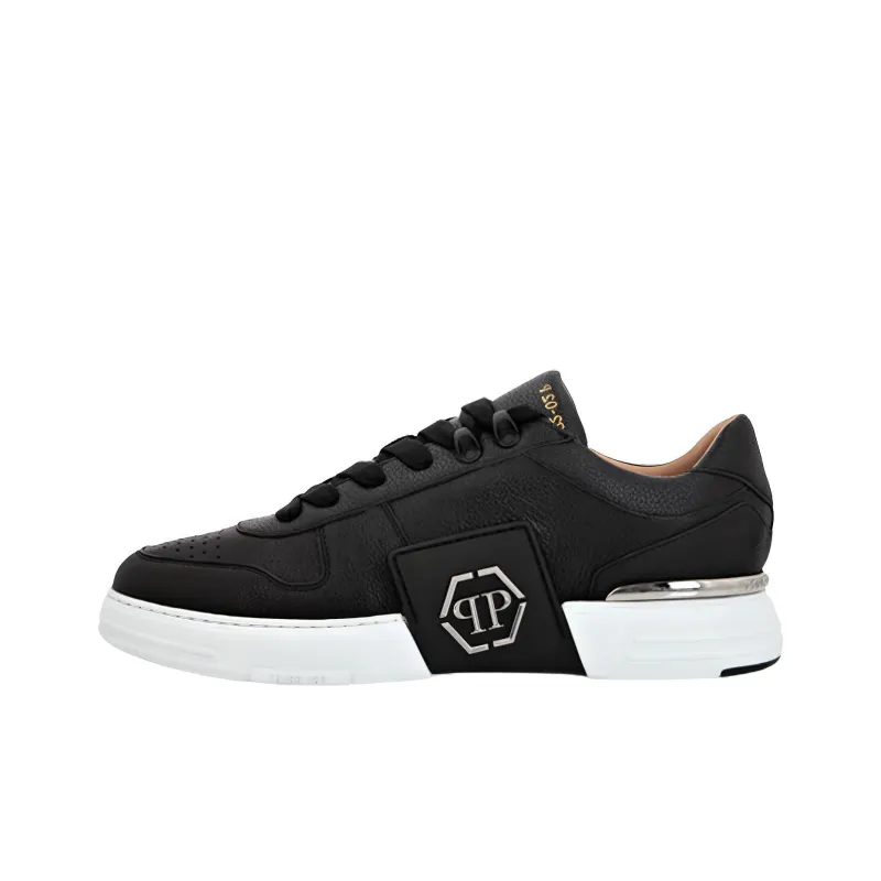 PHILIPP PLEIN Hexagonal Low-top Sneakers-0