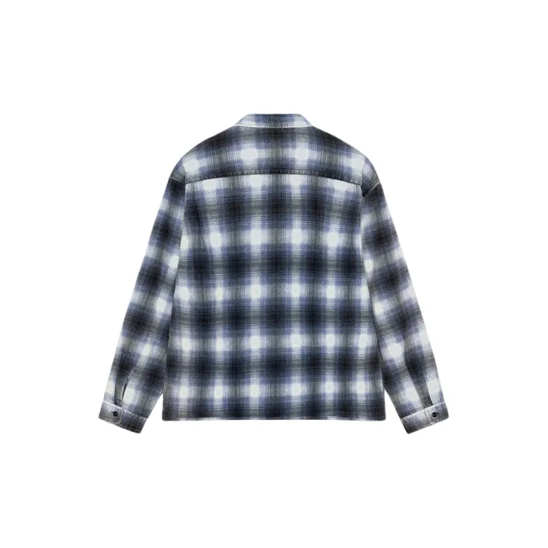 Stussy Rocco Flannel Plaid Shirt-1