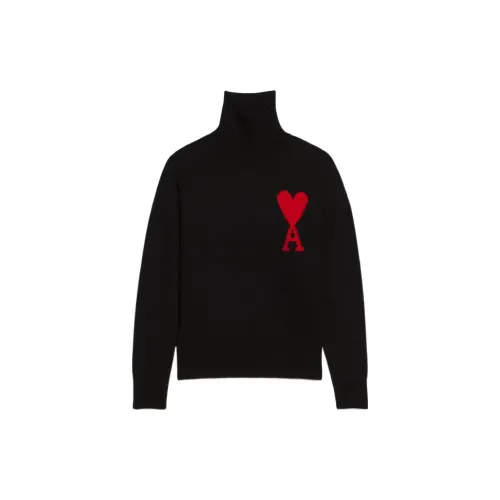 AMIPARIS Ami De Coeur High-neck Jumper