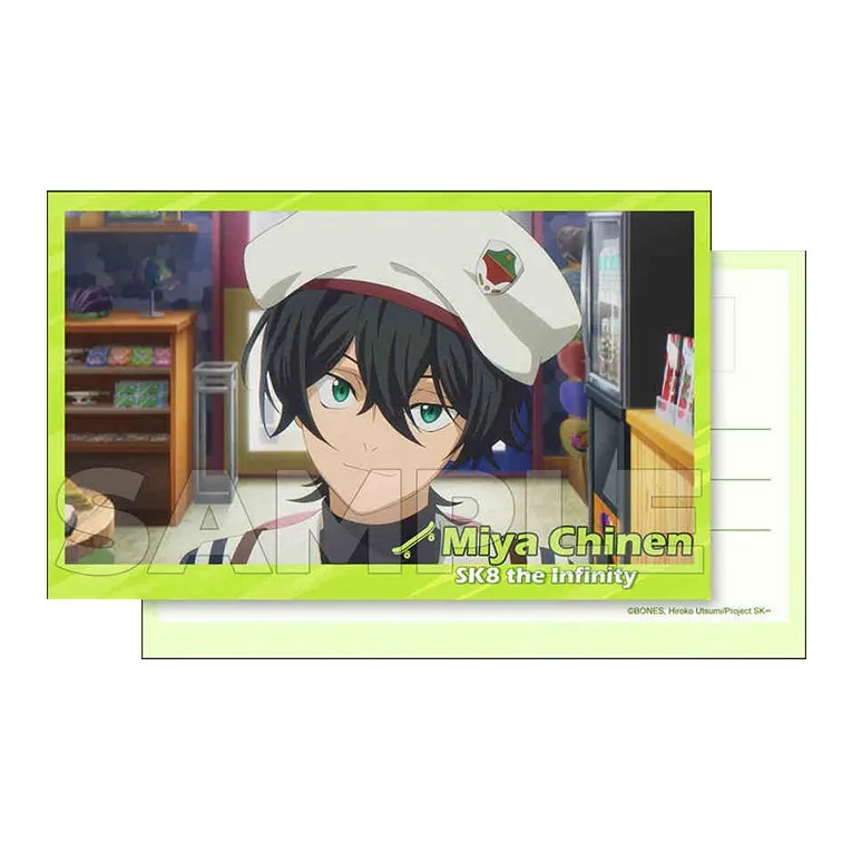 Xhdm SK8 The Infinity Screenshot Collection Xihu Wuli Chihori Rangan Shiyu Real Style Anime / Games Postcards-3