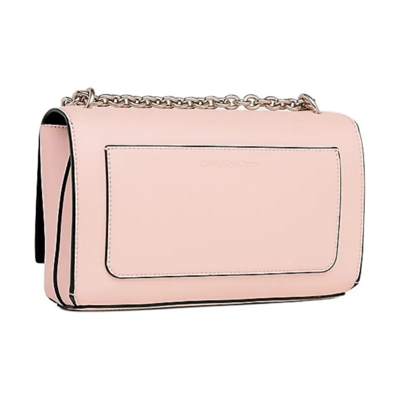 CALVIN KLEIN PU Portable Crossbody Bag, Shoulder Bag Women's Light Conch Pink-2