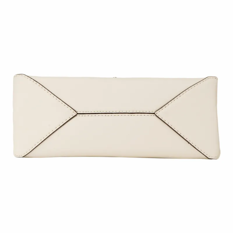 MICHAEL KORS Cece Leather Shoulder Bag Handbag Medium Size Women's White-4
