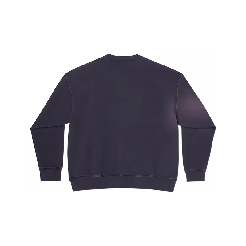 Balenciaga SS22 Sweatshirt Loose Fit Style Men's Navy Blue-1