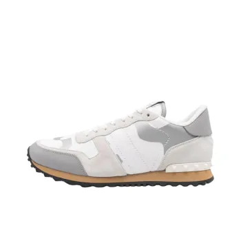 Valentino Low Top Casual Shoes Men's Gray