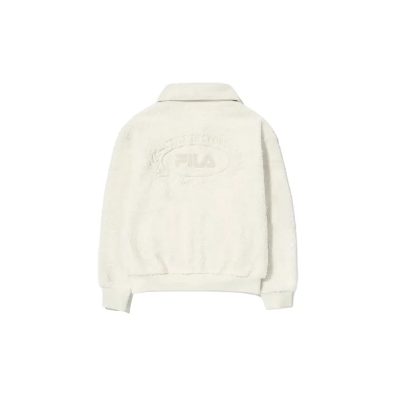 FILA Velvet Jackets Women's Cream-1