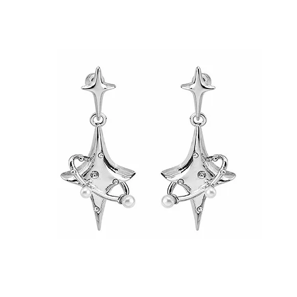 QIANFANGDAHUANGYE S925 Silver Stud Stud Earrings Women's-0