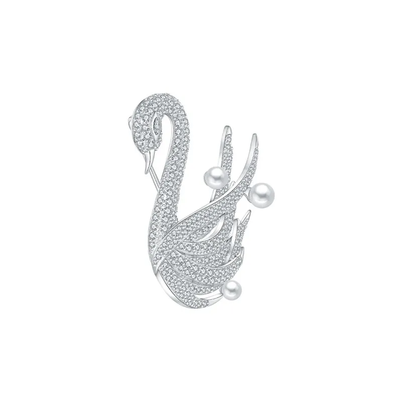 BABYBEI 925 Sterling Silver Brooches Women's-1