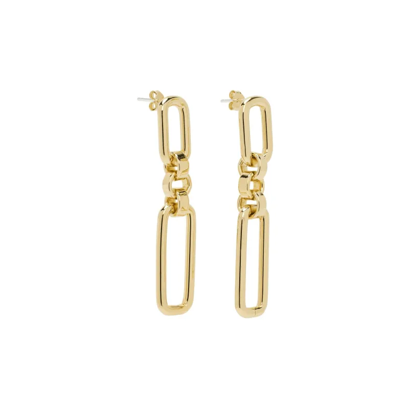 Laura Lombardi 14K Gold Brass Earrings Women's Gold-2