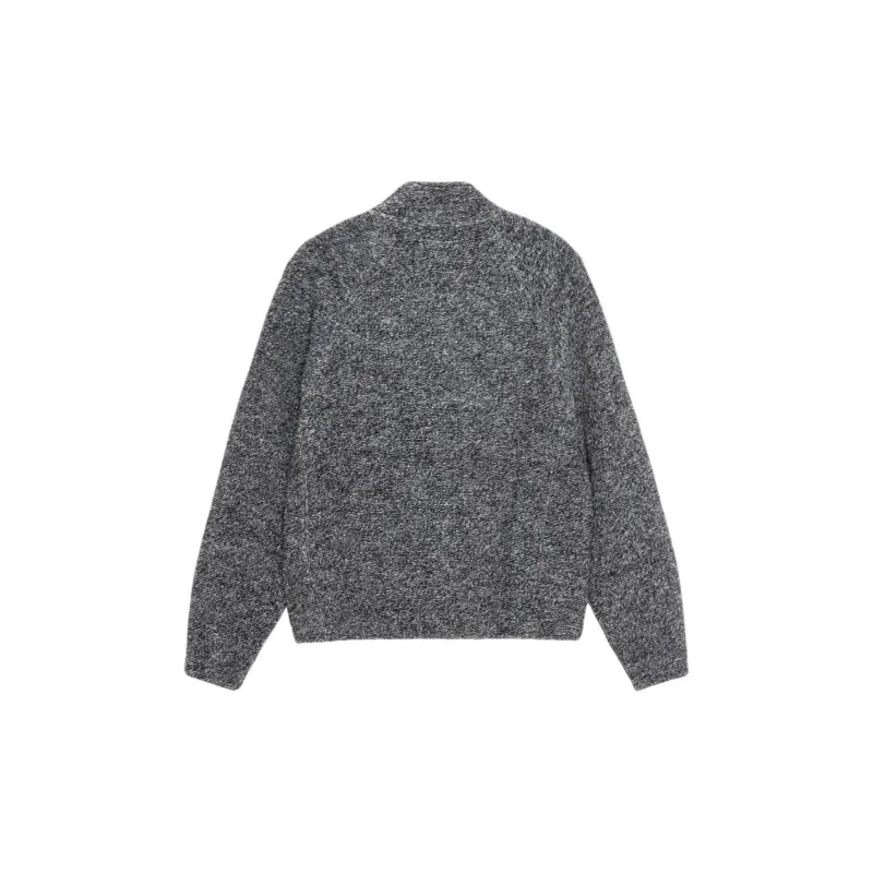 Stussy Wool Blend Sherpa Mock Neck-1