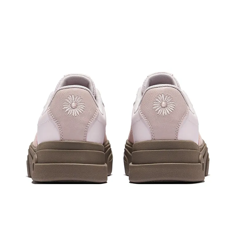 Erke Colorful 2.0 Wear Resistant Slip Resistant Low Top Skateboard Shoes Women's Dawn Pink Dusty Pink-3