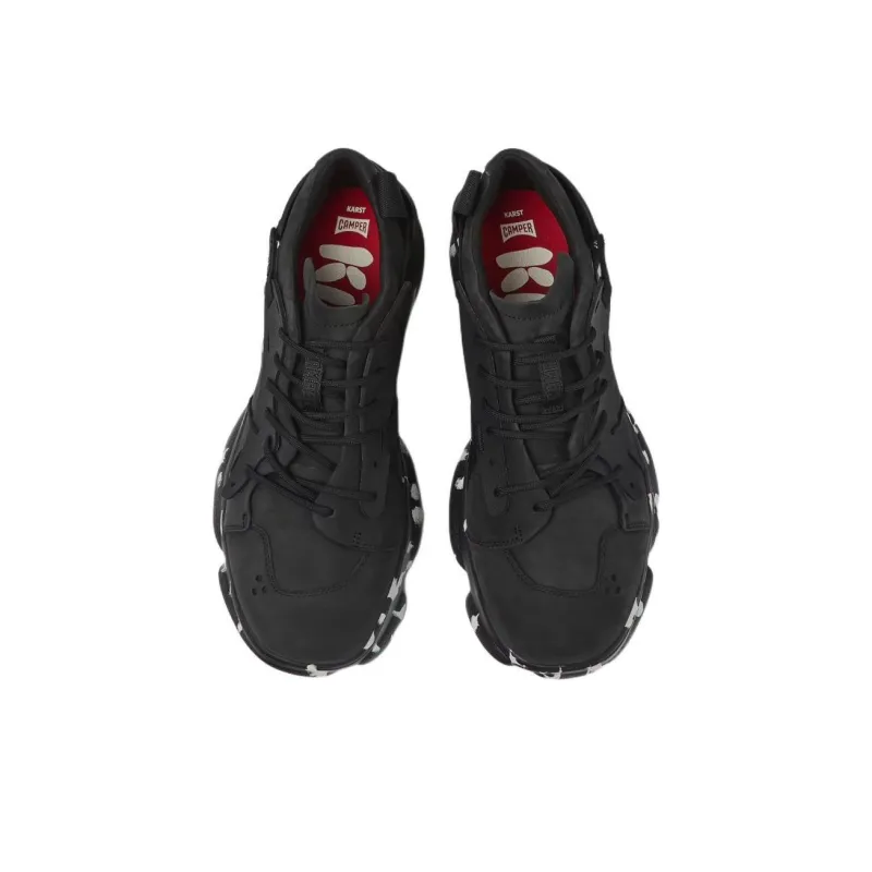 CAMPER Karst Low-Top Casual Shoes Men's Black-3
