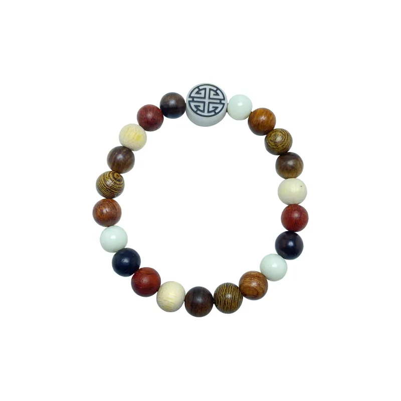 ERXI Sandalwood Wooden Bracelets Unisex-25