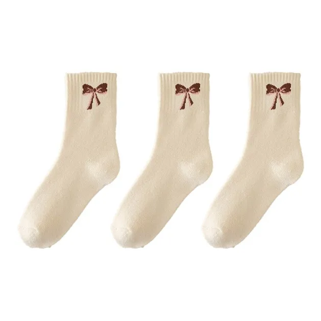 YUZHAOLIN Mid Calf Socks Women's Combo Set-17