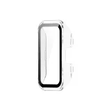 Compatibility with Huawei Band 8/9 PC Tempered Glass Screen Protector Case-Transparent