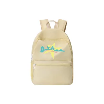 LOVVVVE Nylon Backpack Unisex Yellow