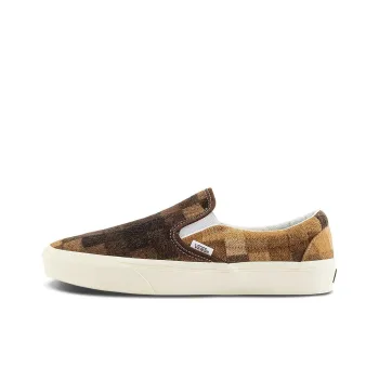 Slip On Classic Vans 'Checkerboard Sweater   Brown'